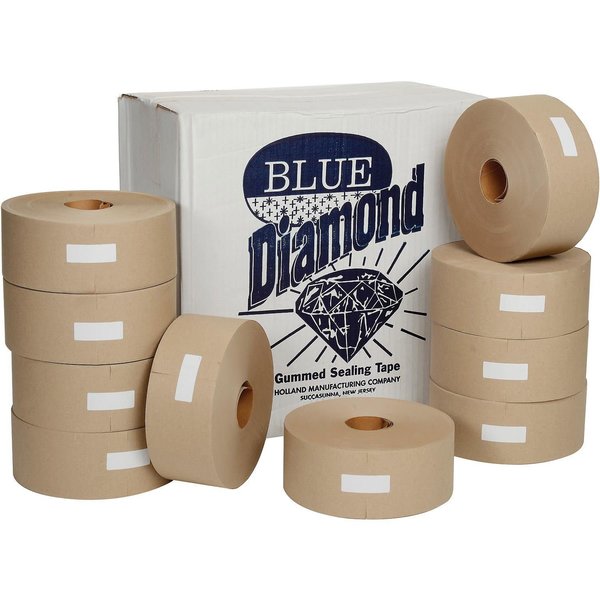 Holland 5 Mil Kraft Water Activated Tape, 3 x 600', Tan 3"x600' TAN